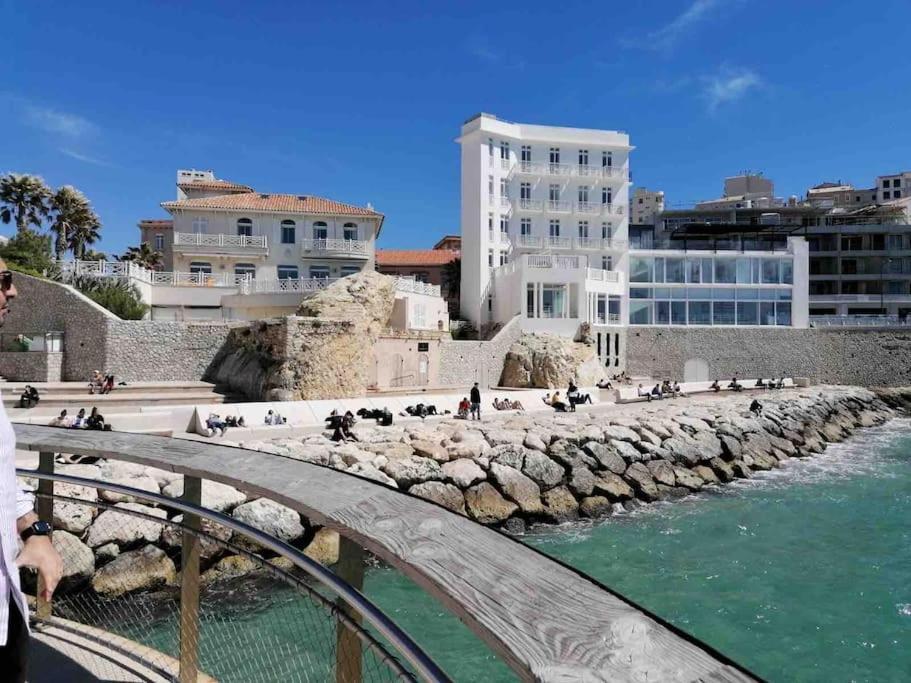 Magnifique Appartement T4, Plage Des Catalans Μασσαλία Εξωτερικό φωτογραφία
