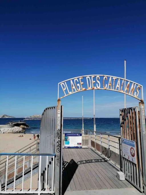 Magnifique Appartement T4, Plage Des Catalans Μασσαλία Εξωτερικό φωτογραφία